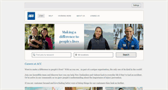 Desktop Screenshot of careers.acc.co.nz